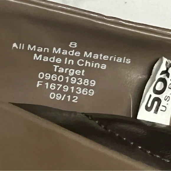 MERONA nude round toe 3in heels size 8 - Picture 5 of 8